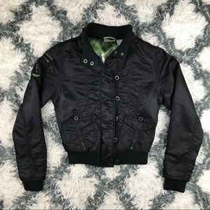 Billabong Women’s Puffer Snow Jacket Medium Black